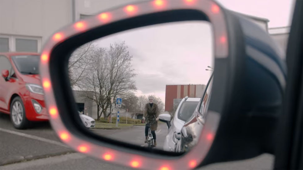 La tecnología Ford Exit Warning salvará la vida a los ciclistas